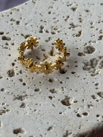 Anello in acciaio inossidabile Marghe   - oro