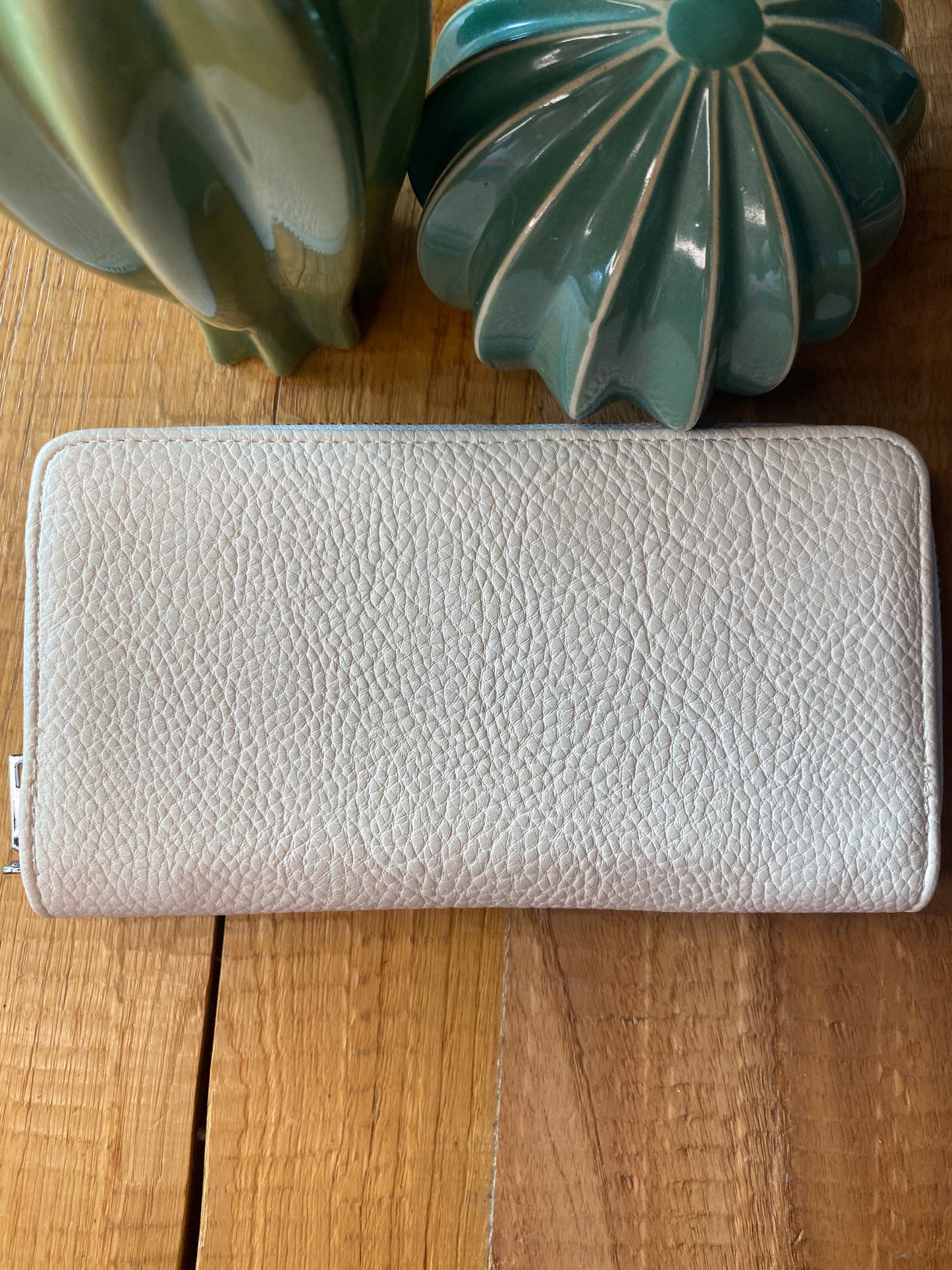 Portafoglio in similpelle Ambra- beige