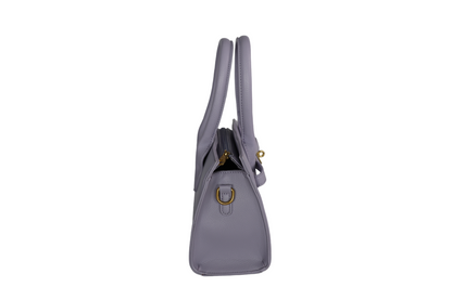 Borsa a mano in simil pelle Megan baby -lilla